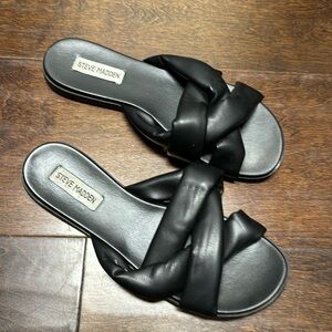 Steve Madden Avianna black Sandals 9